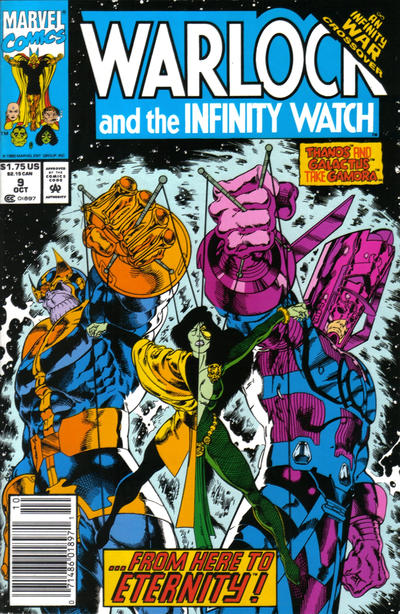 Warlock And The Infinity Watch #9 [Newsstand] - Fn/Vf