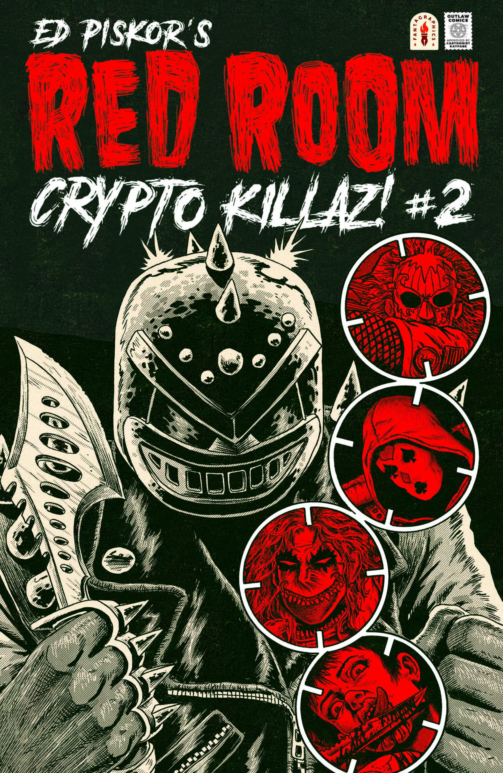 Red Room Crypto Killaz #2 Cover B 1 for 5 Incentive Piskor (Mature)
