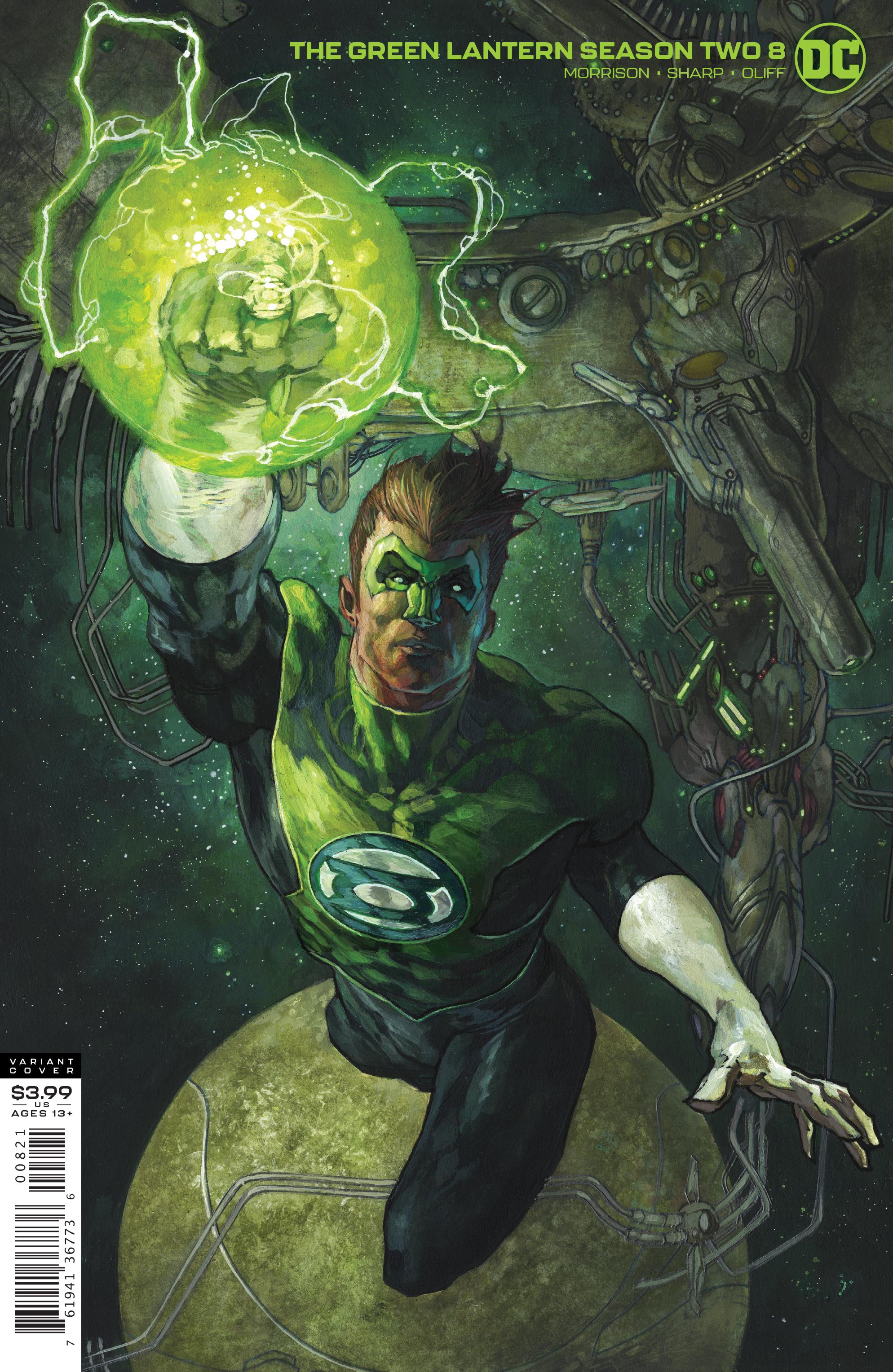 Green Lantern Season Two #8 (Of 12) Cover B Simone Bianchi Variant (2020)
