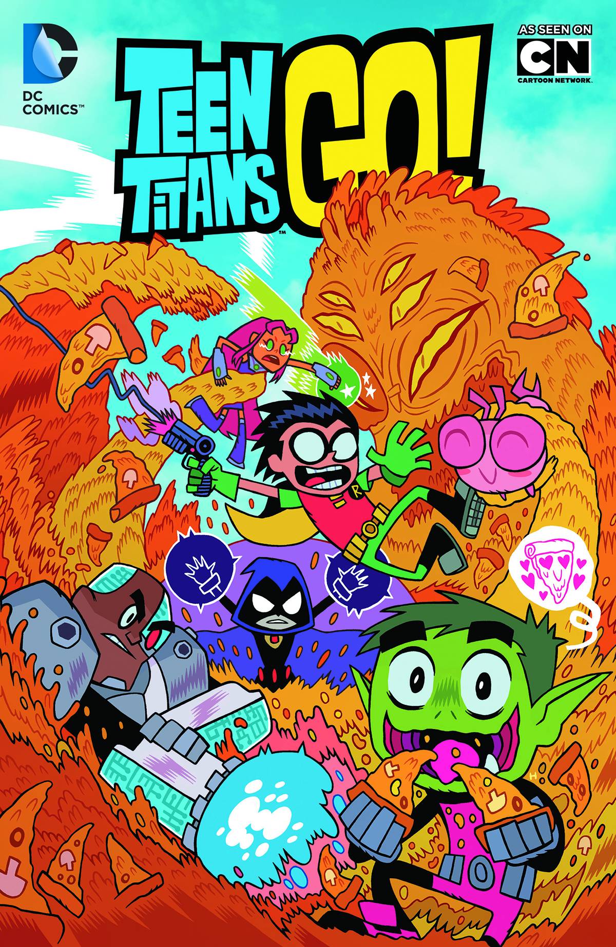 Teen Titans Go Truth Justice And Pizza Graphic Novel