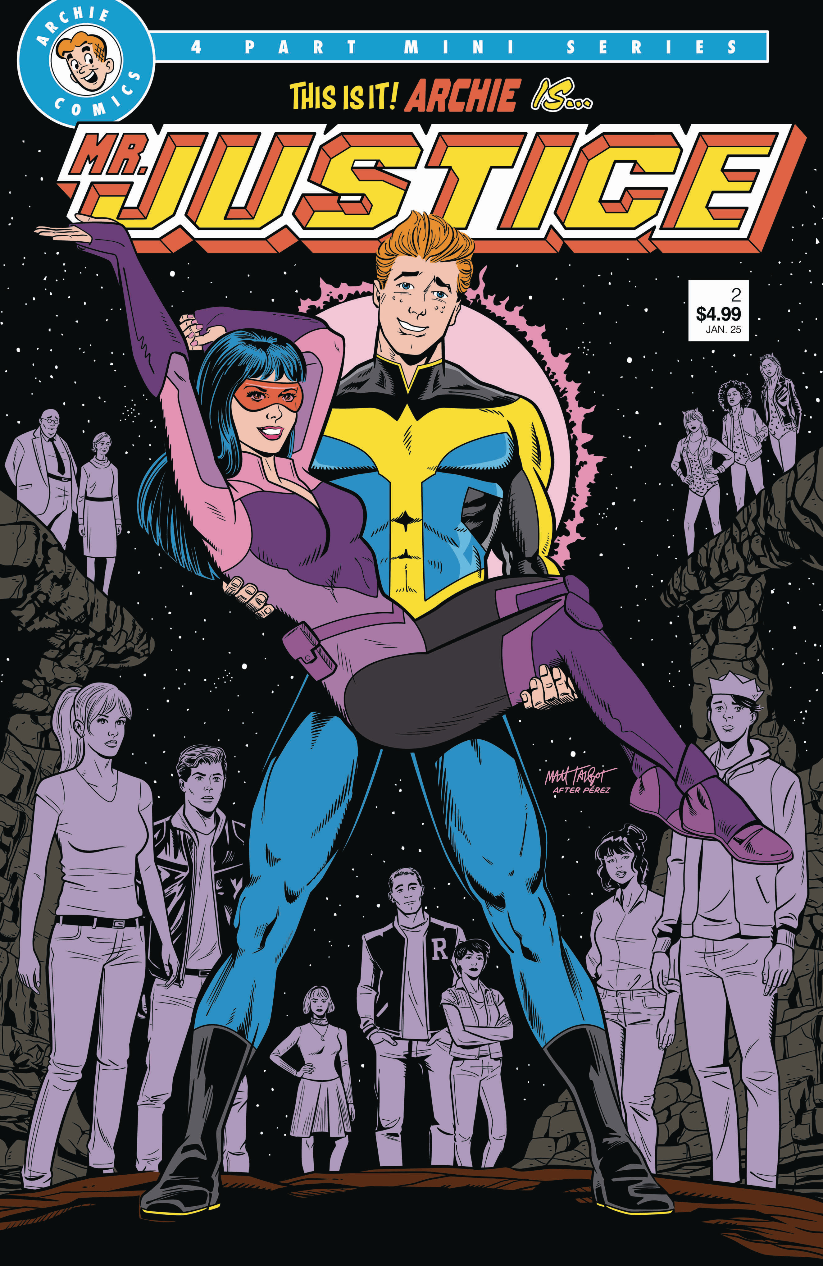 Archie is Mr. Justice #2 Cover C Matt Talbot (Of 4)