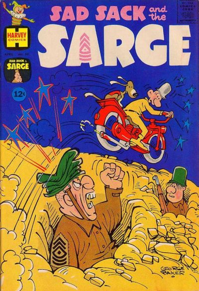 Sad Sack And The Sarge #30-Very Good