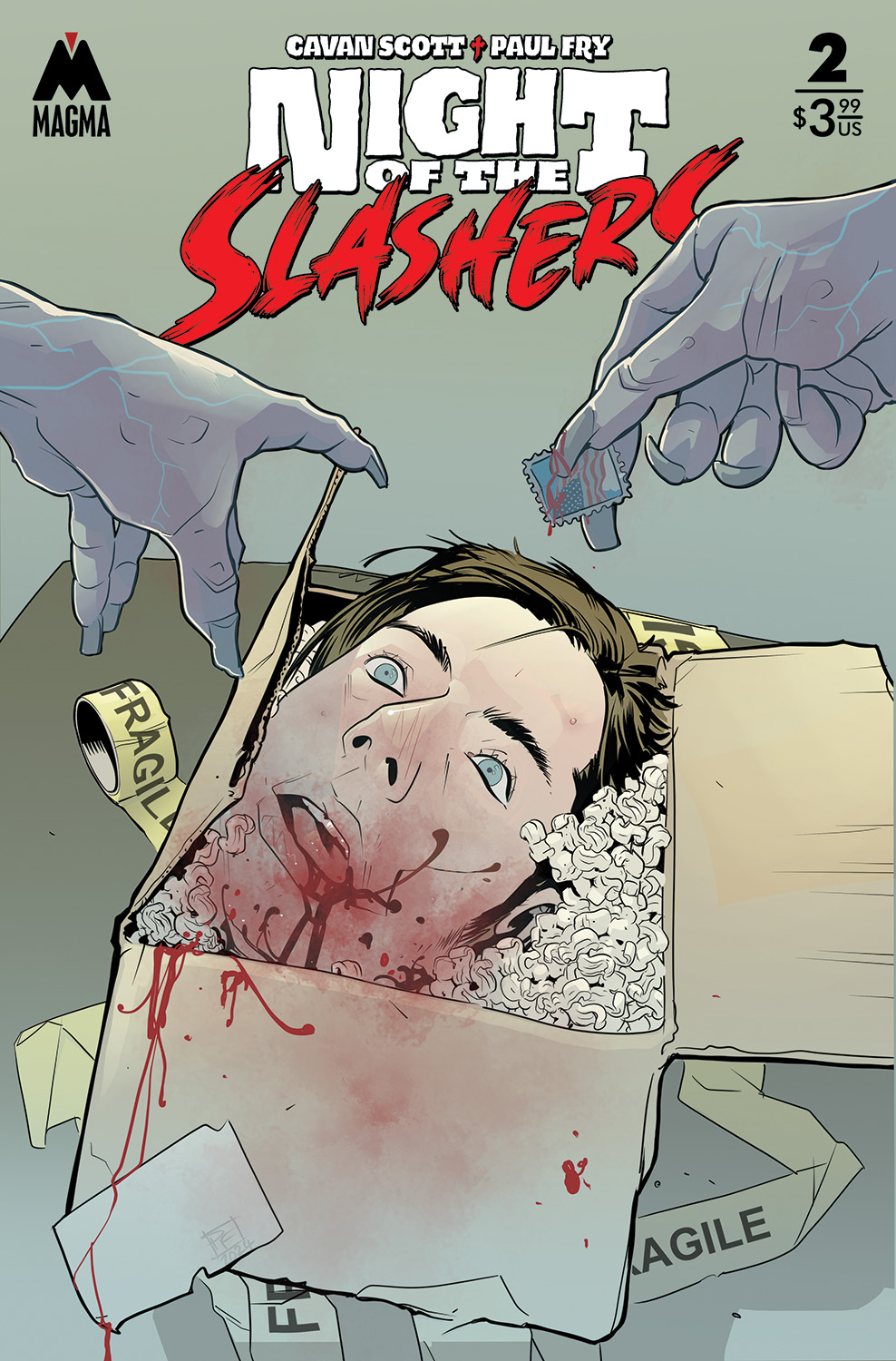 Night of the Slashers #2 Cover A Paul Fry (Mature)