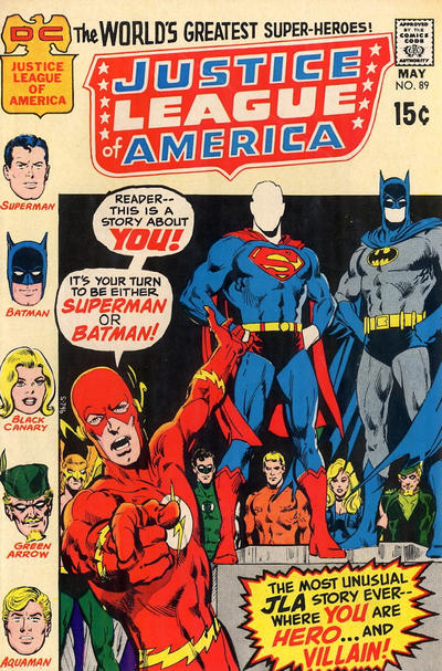 Justice League of America #89-Very Fine (7.5 – 9)