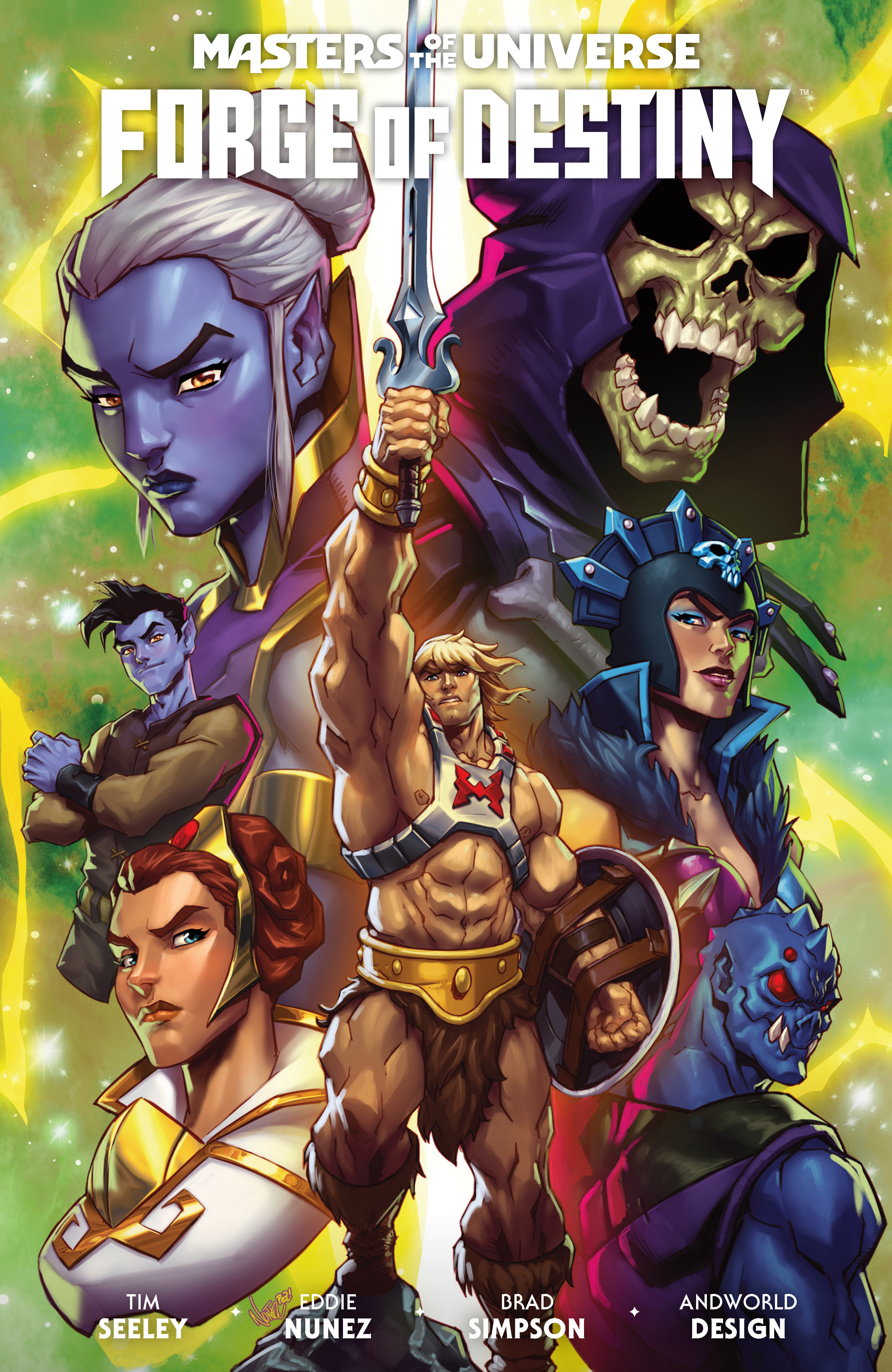 Masters of the Universe Graphic Novel Forge of Destiny