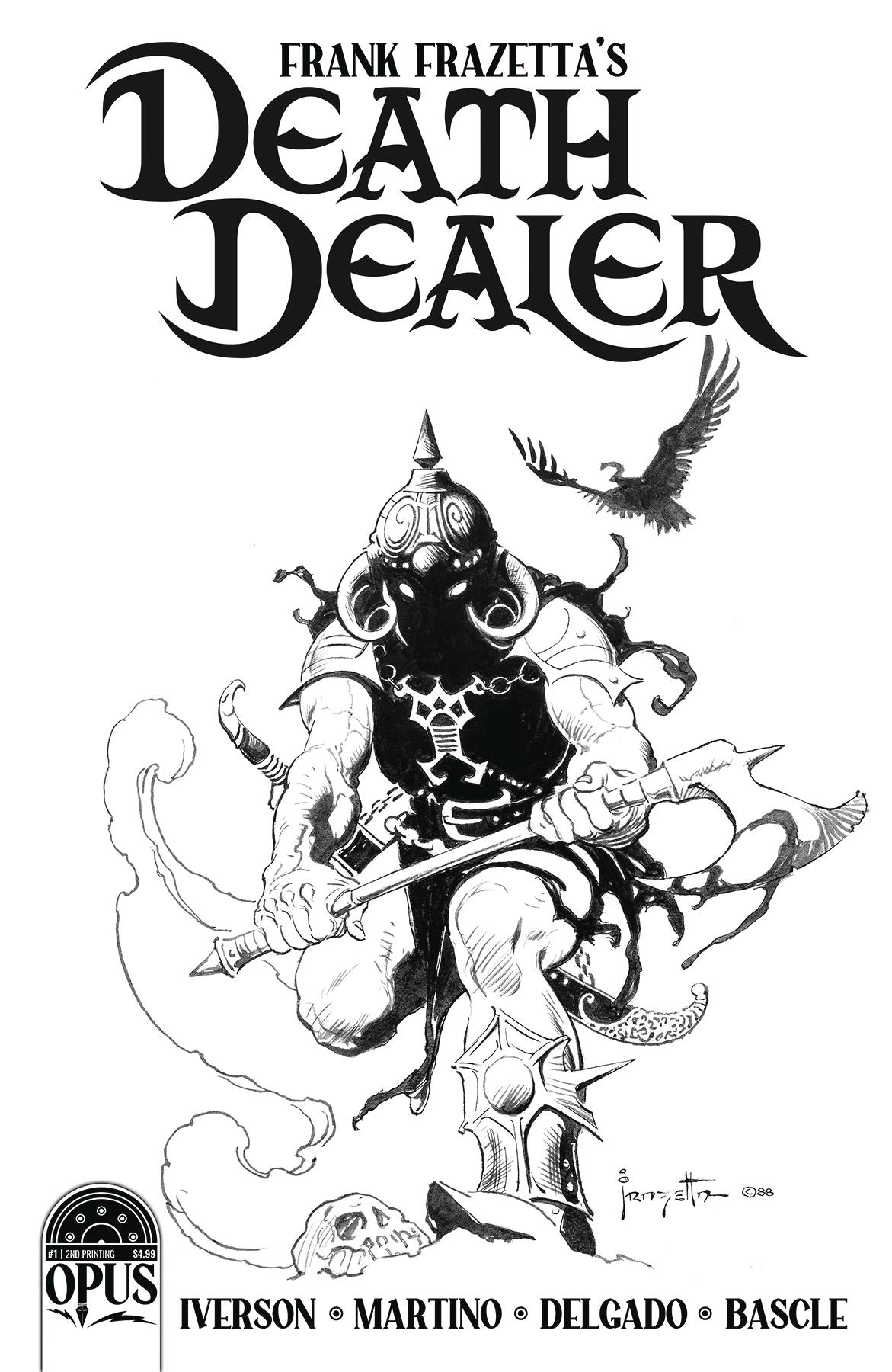 Frank Frazetta Death Dealer #1 2nd Printing (Mature)