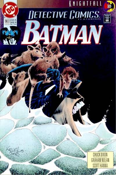 Detective Comics #663 [Direct]-Fine (5.5 – 7)
