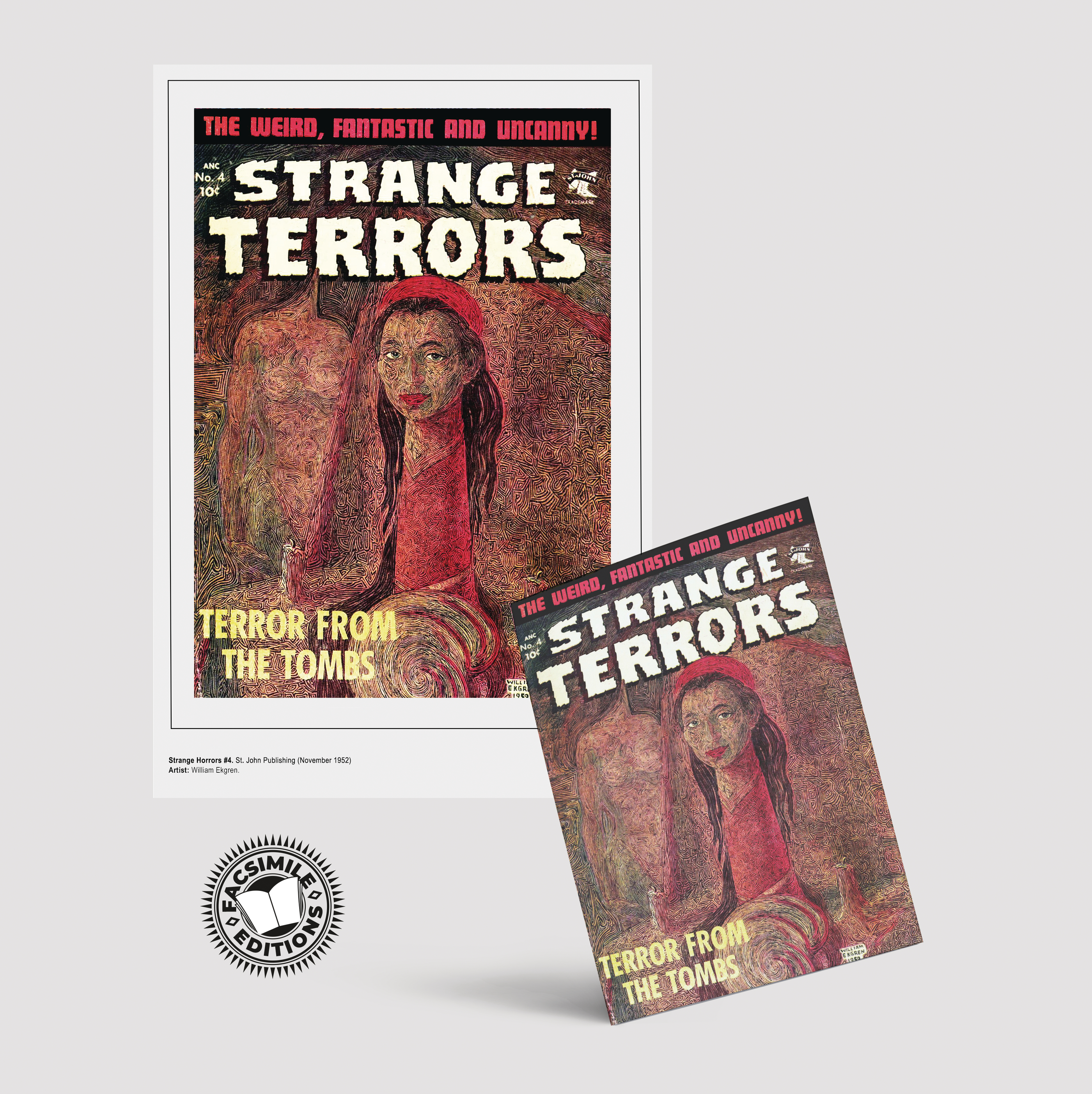 PS Artbooks Strange Terrors Facsmile Edition #4