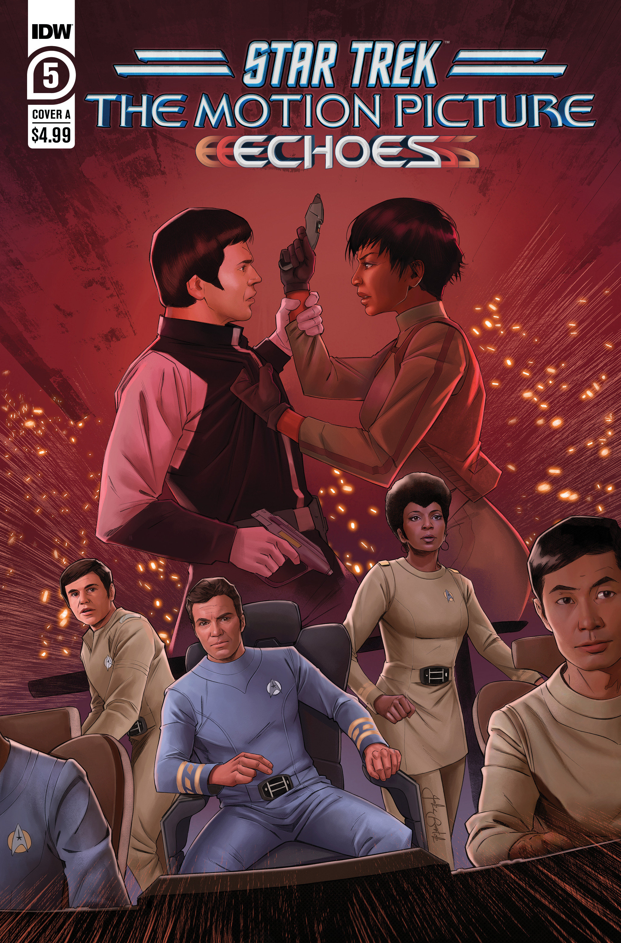 Star Trek: The Motion Picture--Echoes #5 Cover A Bartok
