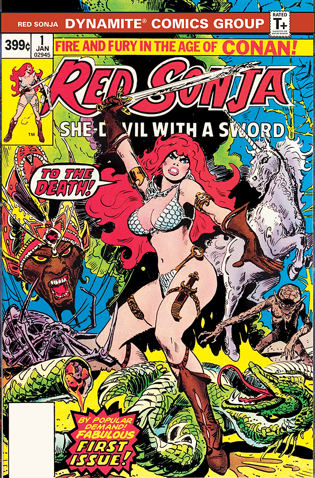 Red Sonja #1 1977 Dynamite Edition