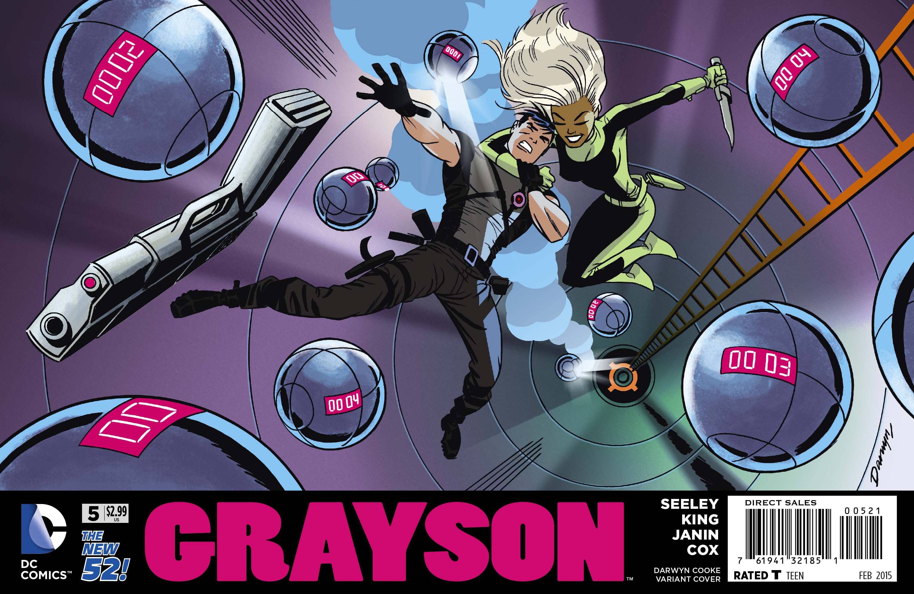 Grayson #5 Darwyn Cooke Variant Edition (2014)