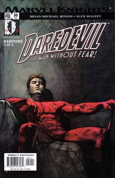 Daredevil #50 [Direct Edition]-Very Fine (7.5 – 9)