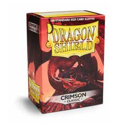 Dragon Shield Sleeves: Classic Crimson (Box of 100)