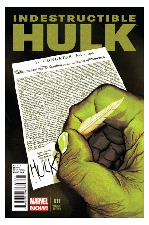 Indestructible Hulk #11 (Time Travel Variant) (2012)