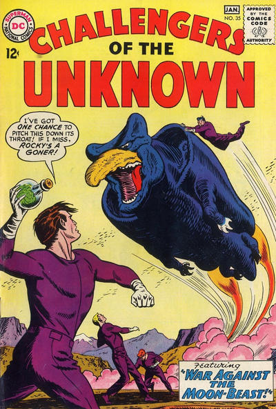 Challengers of The Unknown #35 (1958)-Very Good (3.5 – 5)