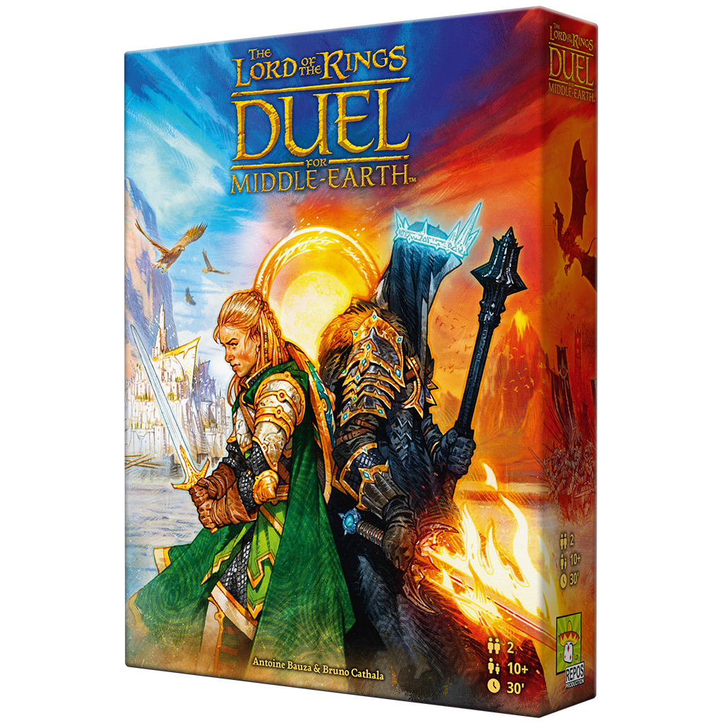 The Lord of The Rings: Duel For Middle-Earth 2-Player Board Game