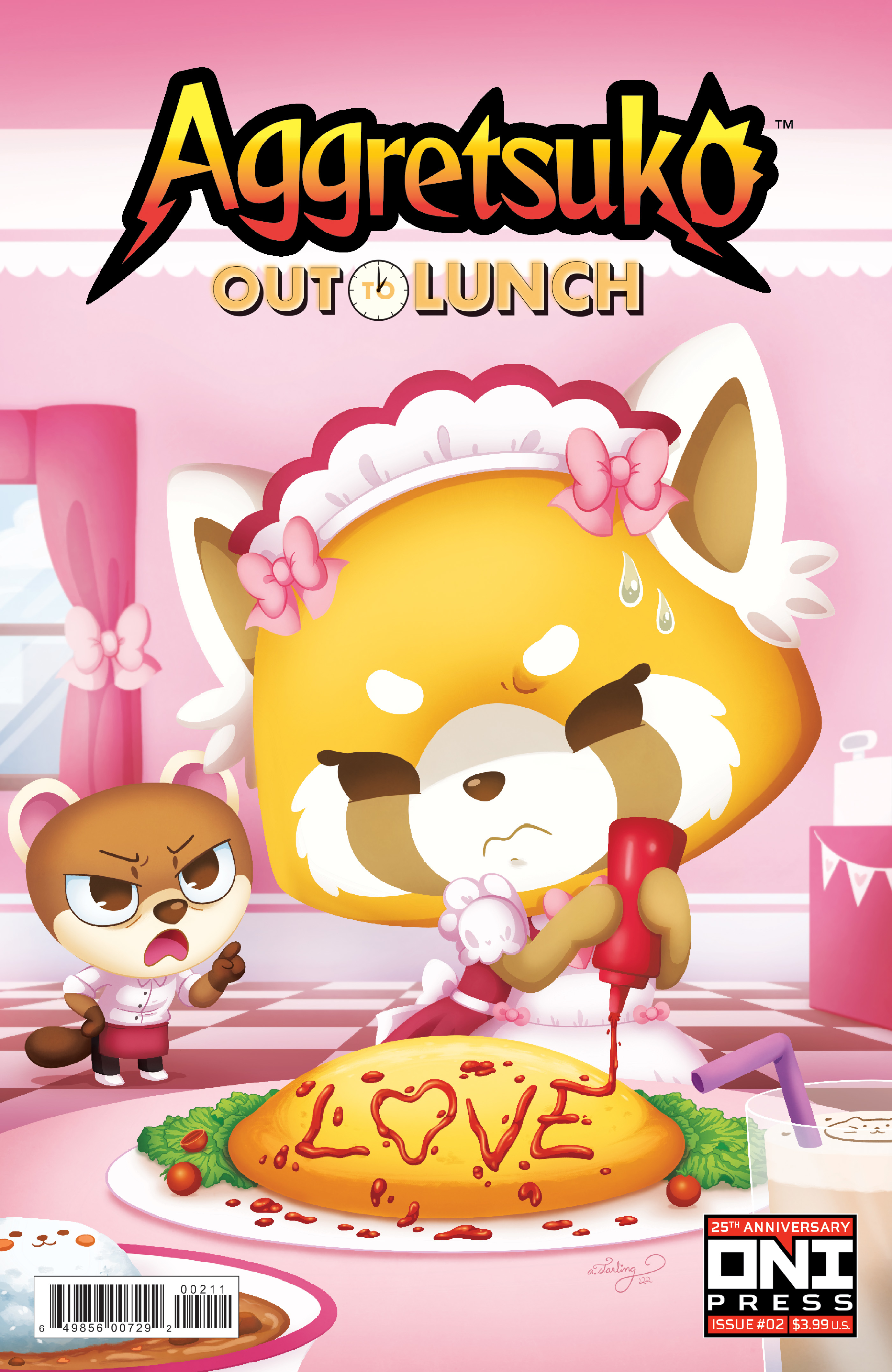 Aggretsuko Out To Lunch #2 Cover A Abigail Starling (Of 4)
