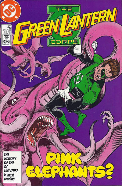 The Green Lantern Corps #211 [Direct]-Fine (5.5 – 7)