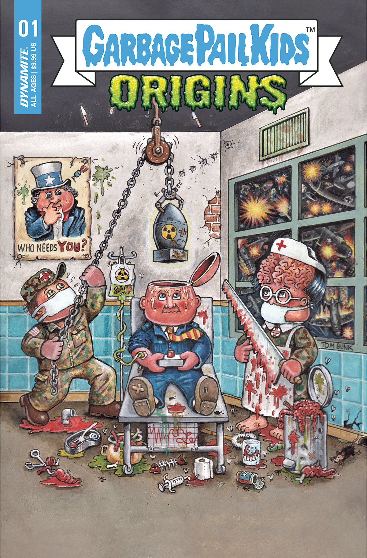 Garbage Pail Kids Origins #1 Cover B Bunk