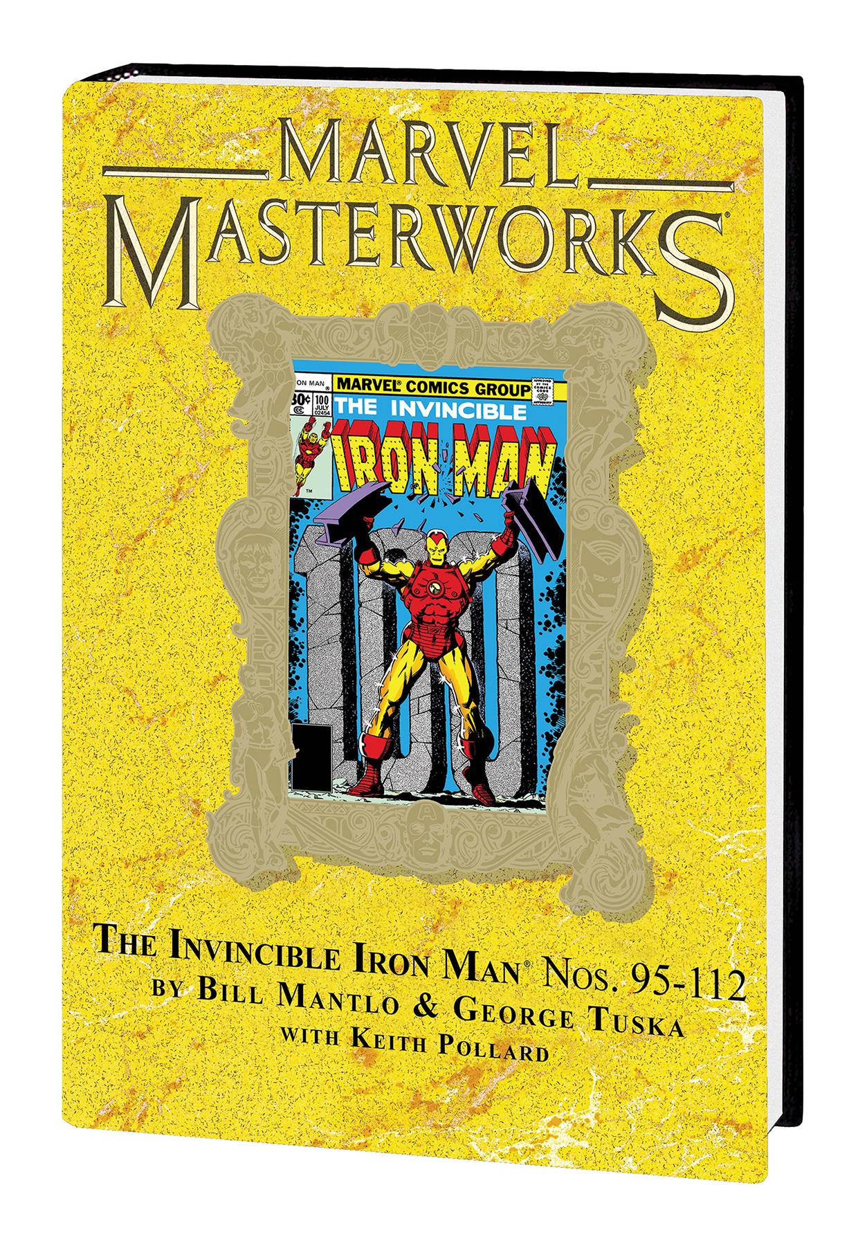 Marvel Masterworks Invincible Iron Man Hardcover Volume 12 Direct Market Variant Edition 275