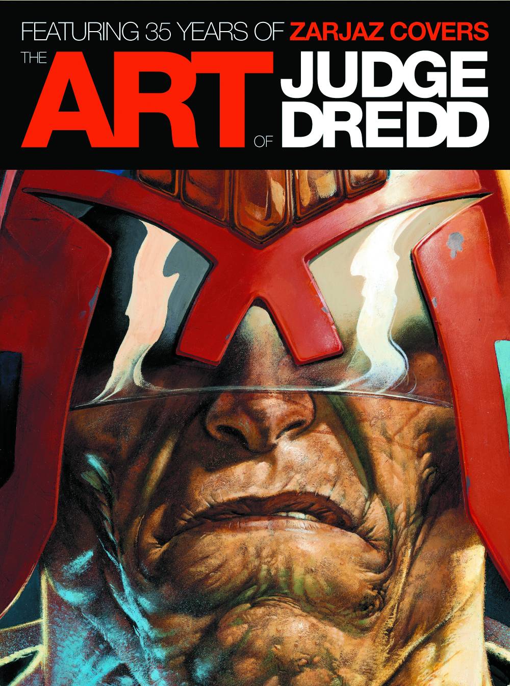 Art of Judge Dredd 35 Years Zarjaz Covers Hardcover