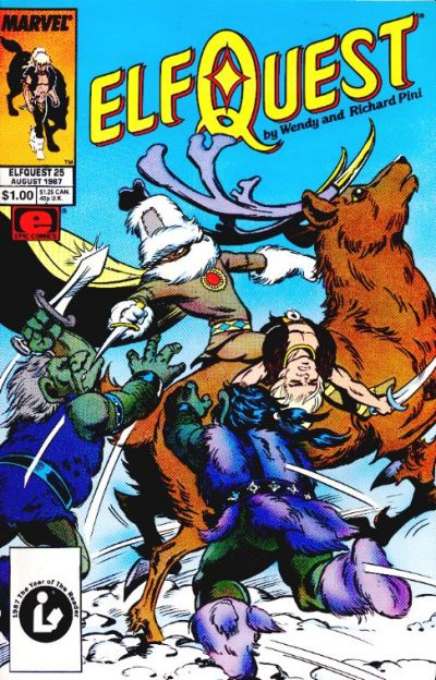 Elfquest #25 [Direct]-Very Fine (7.5 – 9)