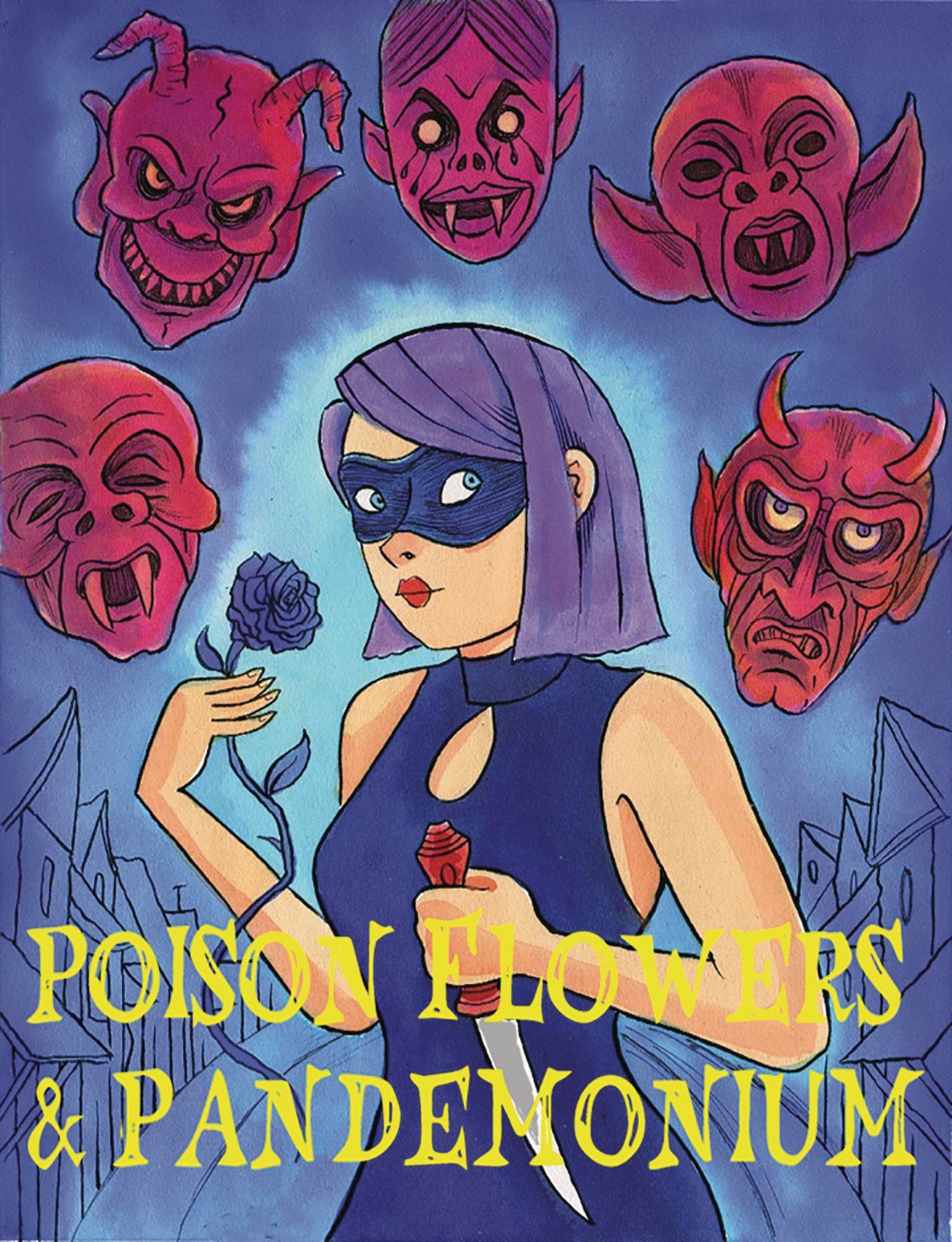Poison Flowers & Pandemonium Graphic Novel Sala