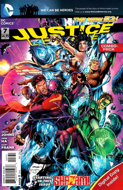 Justice League #7 Combo Pack (2011)