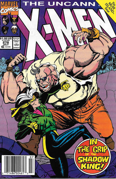 The Uncanny X-Men #278 [Newsstand]-Fine