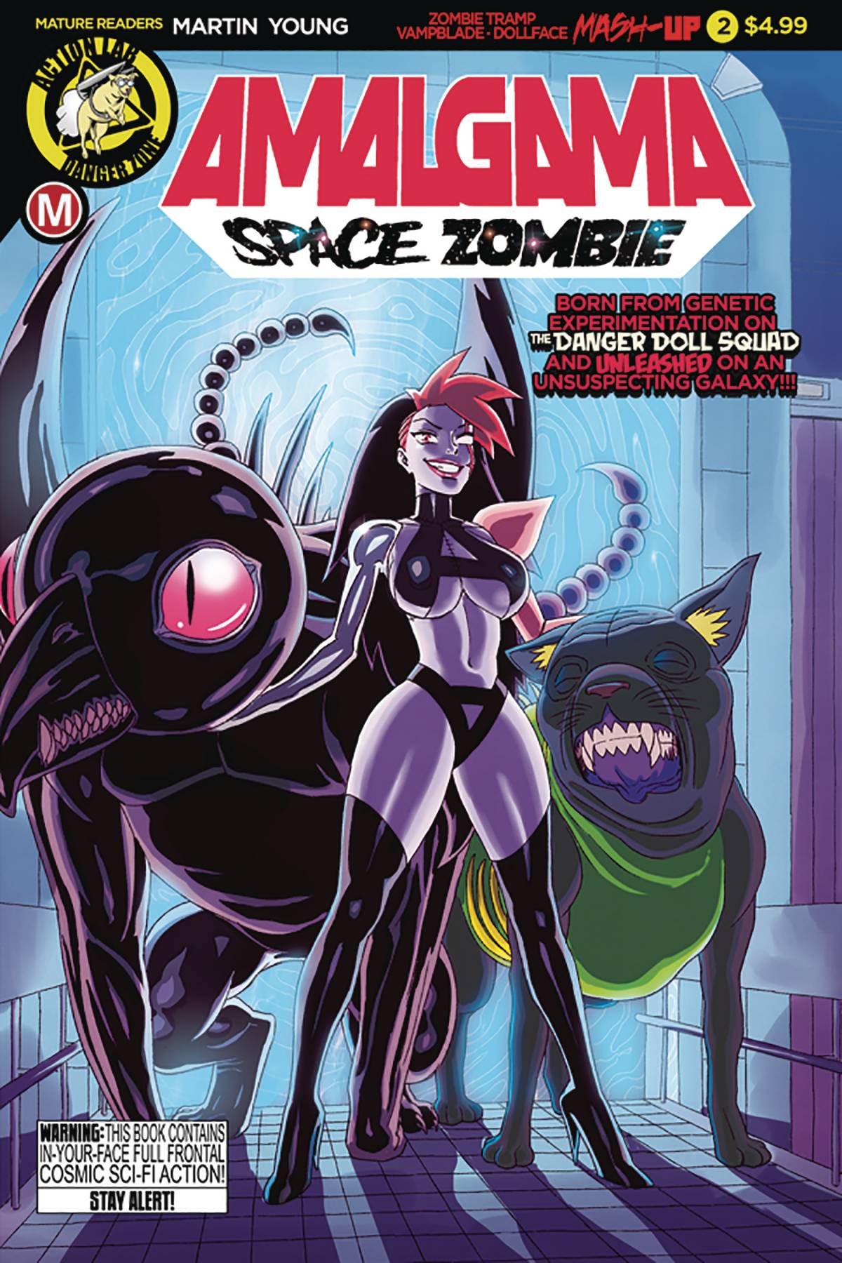 Amalgama Space Zombie #2 Cover A Young (Mature)