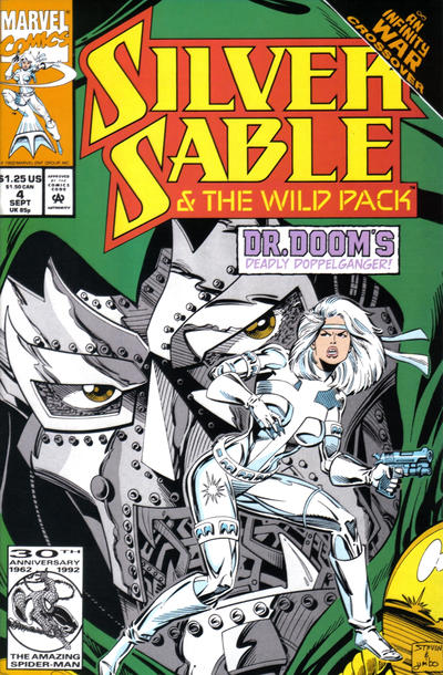 Silver Sable And The Wild Pack #4 [Direct]-Fine (5.5 – 7)