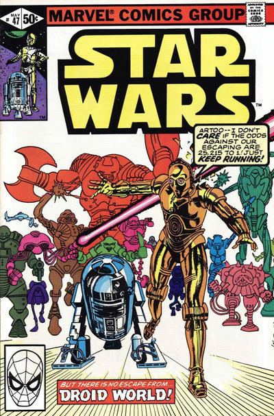 Star Wars #47 [Direct](1977)-Fine (5.5 – 7)