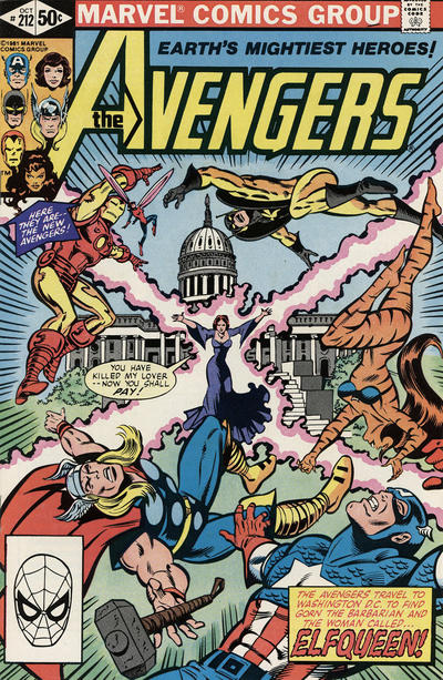 Avengers #212 [Direct]-Very Fine (7.5 – 9)