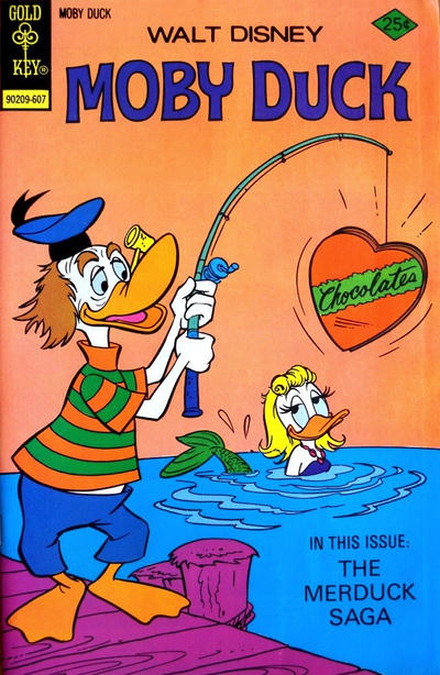 Walt Disney Moby Duck #23 [Gold Key]-Near Mint (9.2 - 9.8)