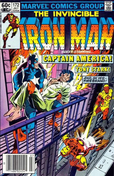 Iron Man #172 [Newsstand]-Very Fine (7.5 – 9)