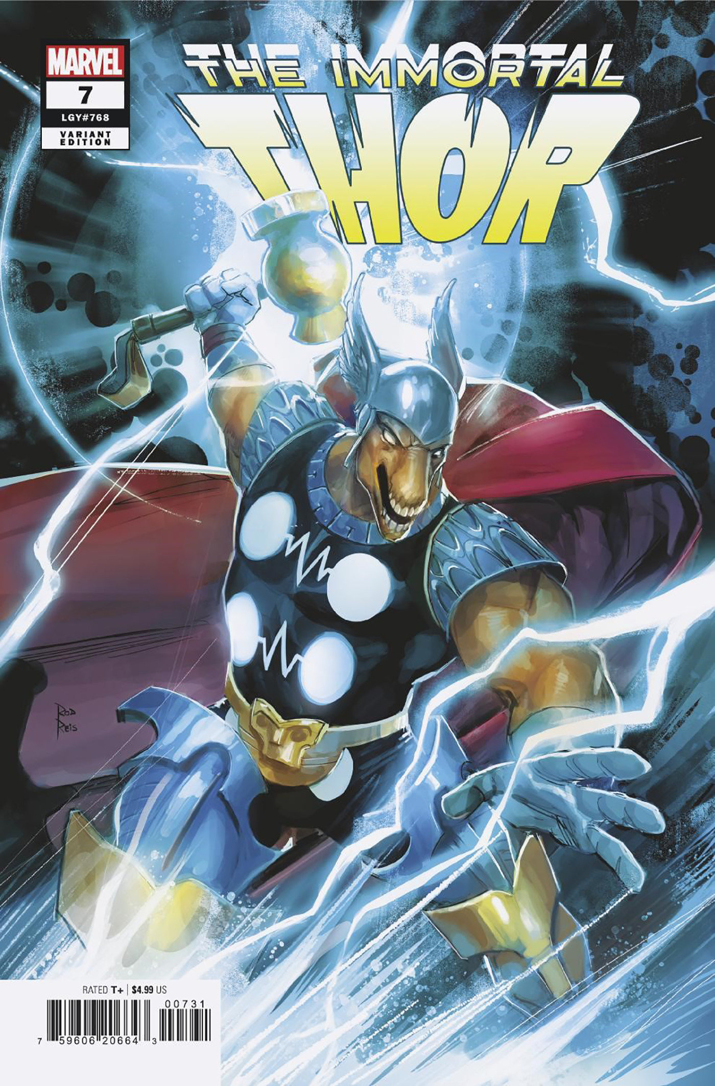 Immortal Thor #7 Rod Reis Variant