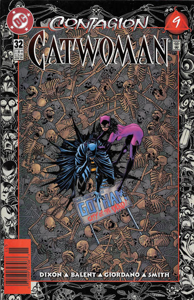 Catwoman #32 [Newsstand]-Fine (5.5 – 7)