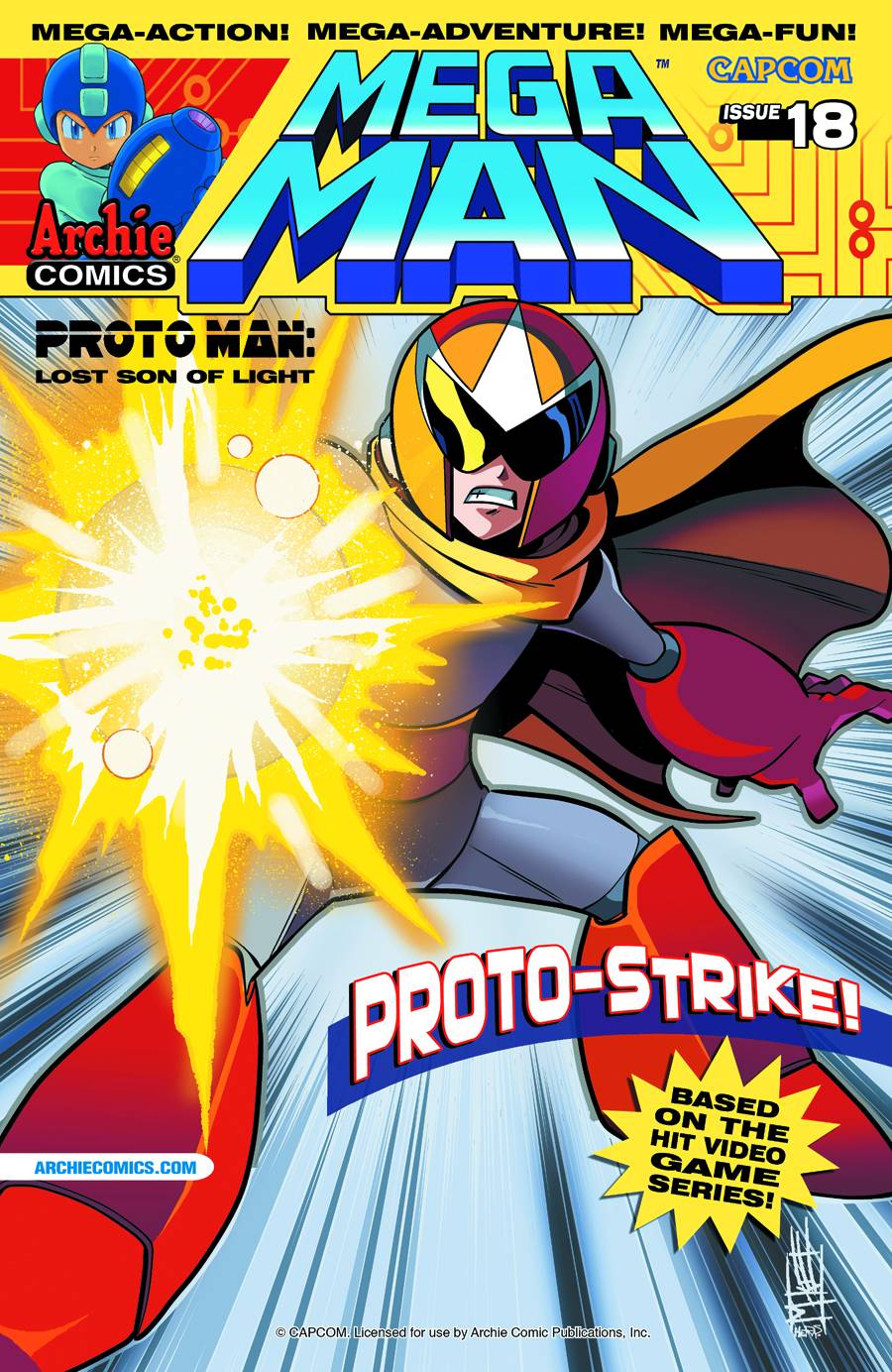 Mega Man #18 Greene Variant Cover