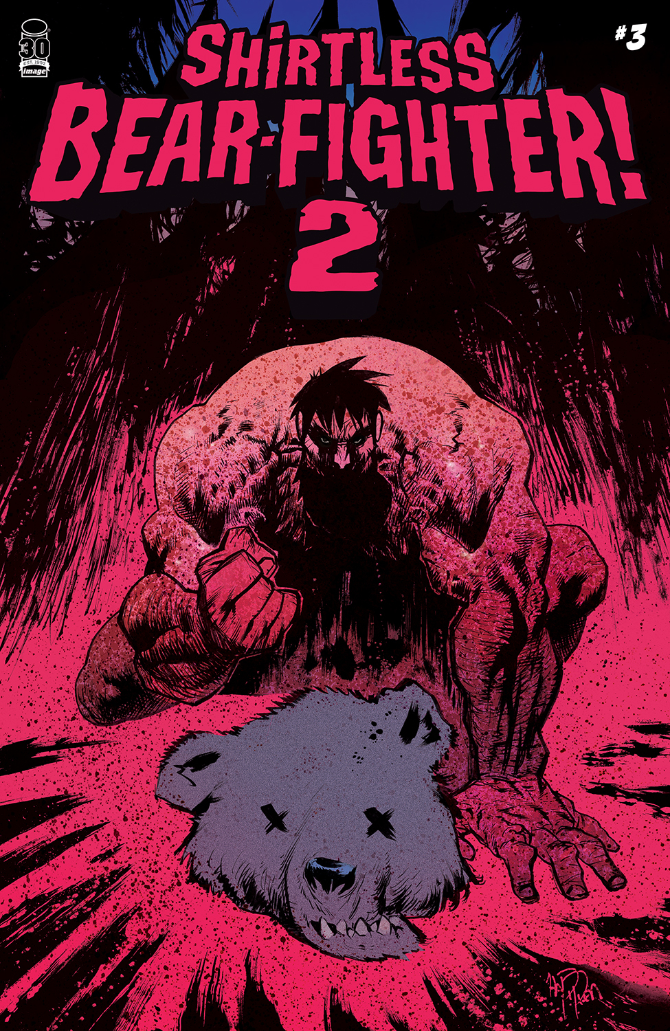 Shirtless Bear-Fighter 2 #3 Cover C 1 for 10 Incentive Harren (Of 7)