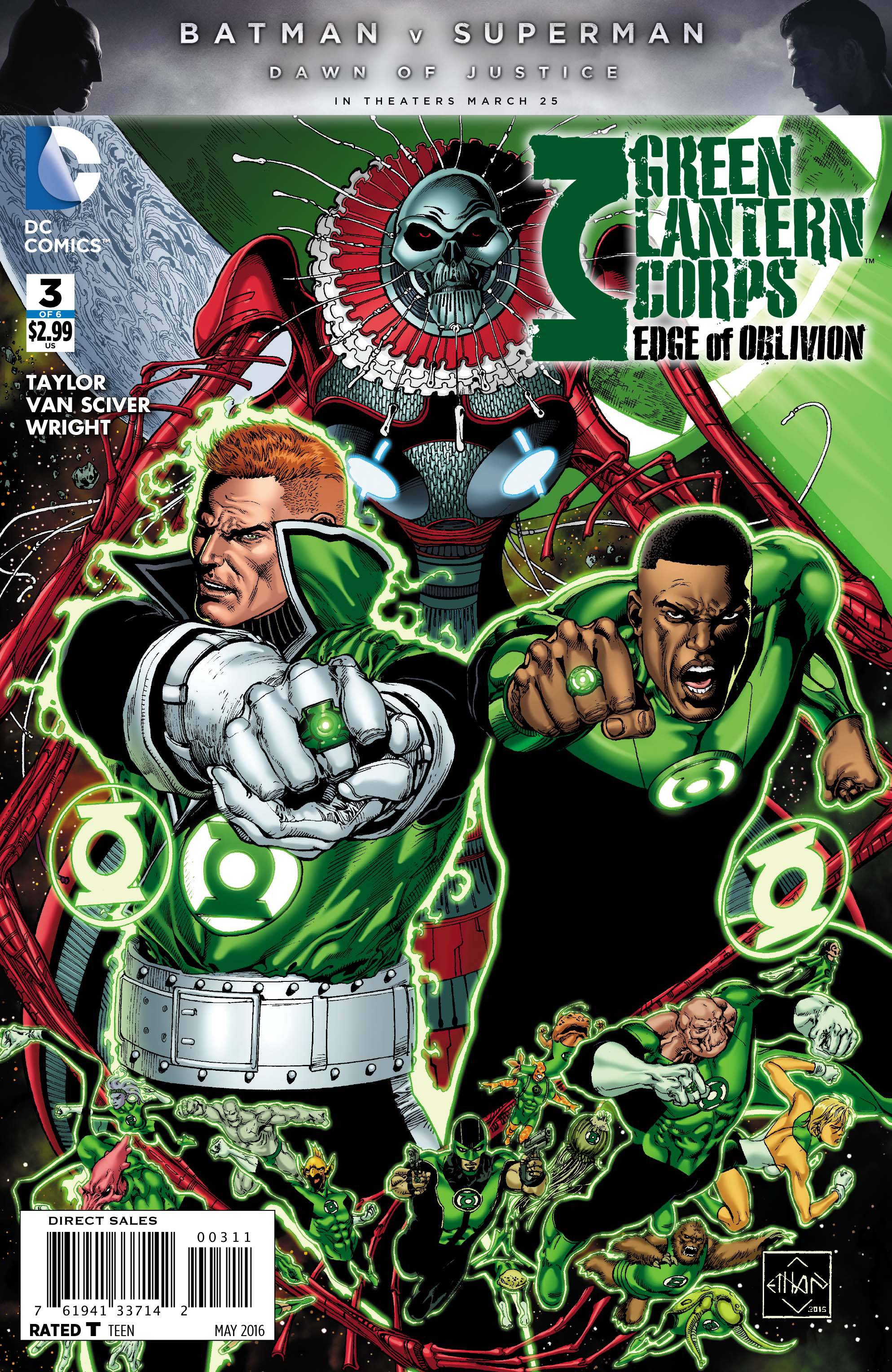 Green Lantern Corps Edge of Oblivion #3