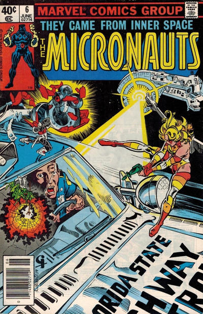 Micronauts #6 [Newsstand](1979)-Fine (5.5 – 7)