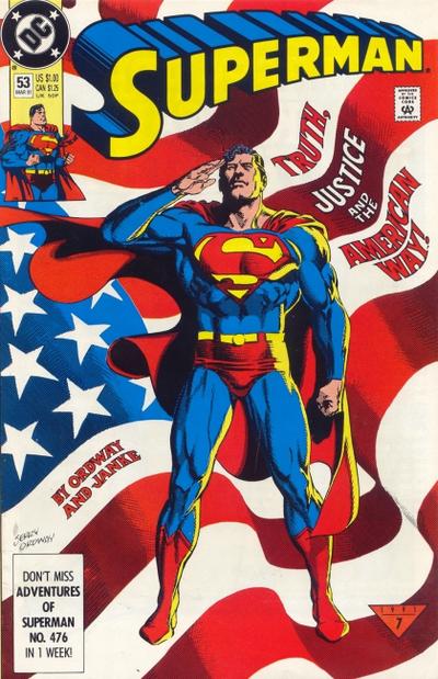 Superman #53 [Direct]-Very Fine (7.5 – 9)