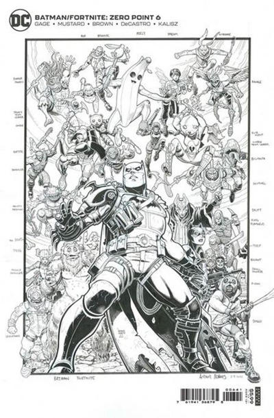 Batman Fortnite Zero Point #6 Premium Variant G Incentive 1 for 150 Cover