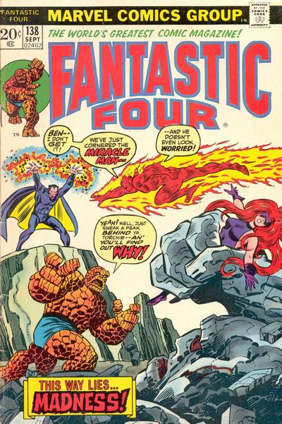Fantastic Four #138 - Vg-