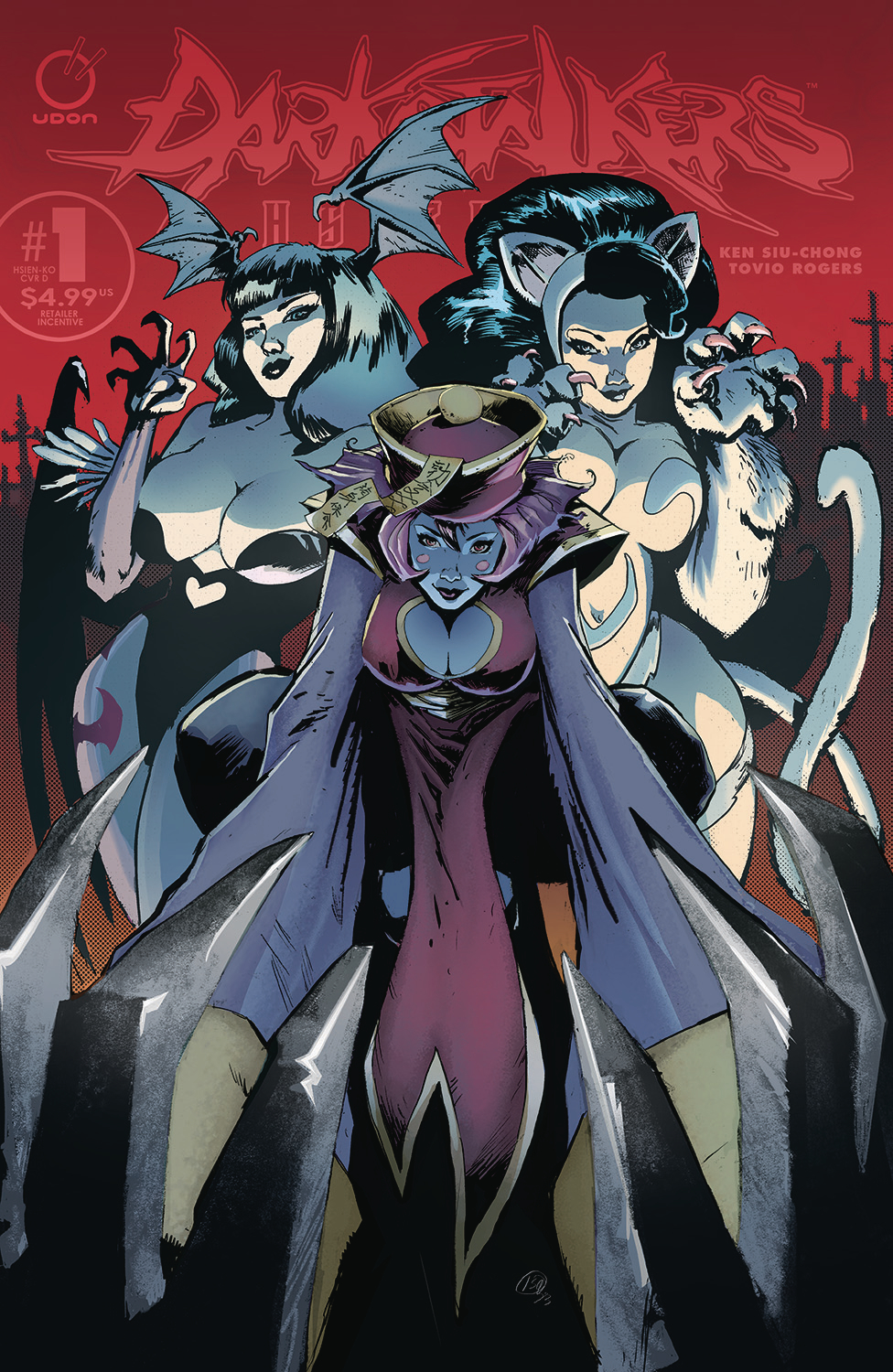 Darkstalkers Hsien Ko #1 Cover D 1 for 5 Incentive Alexander