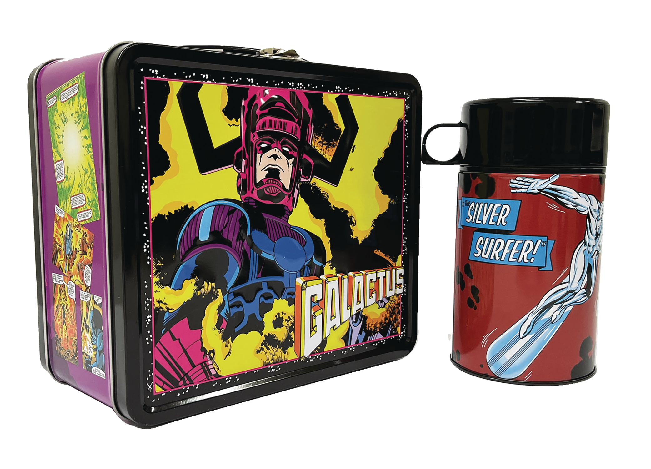 Tin Titans Marvel Galactus Lunchbox & Bev Container