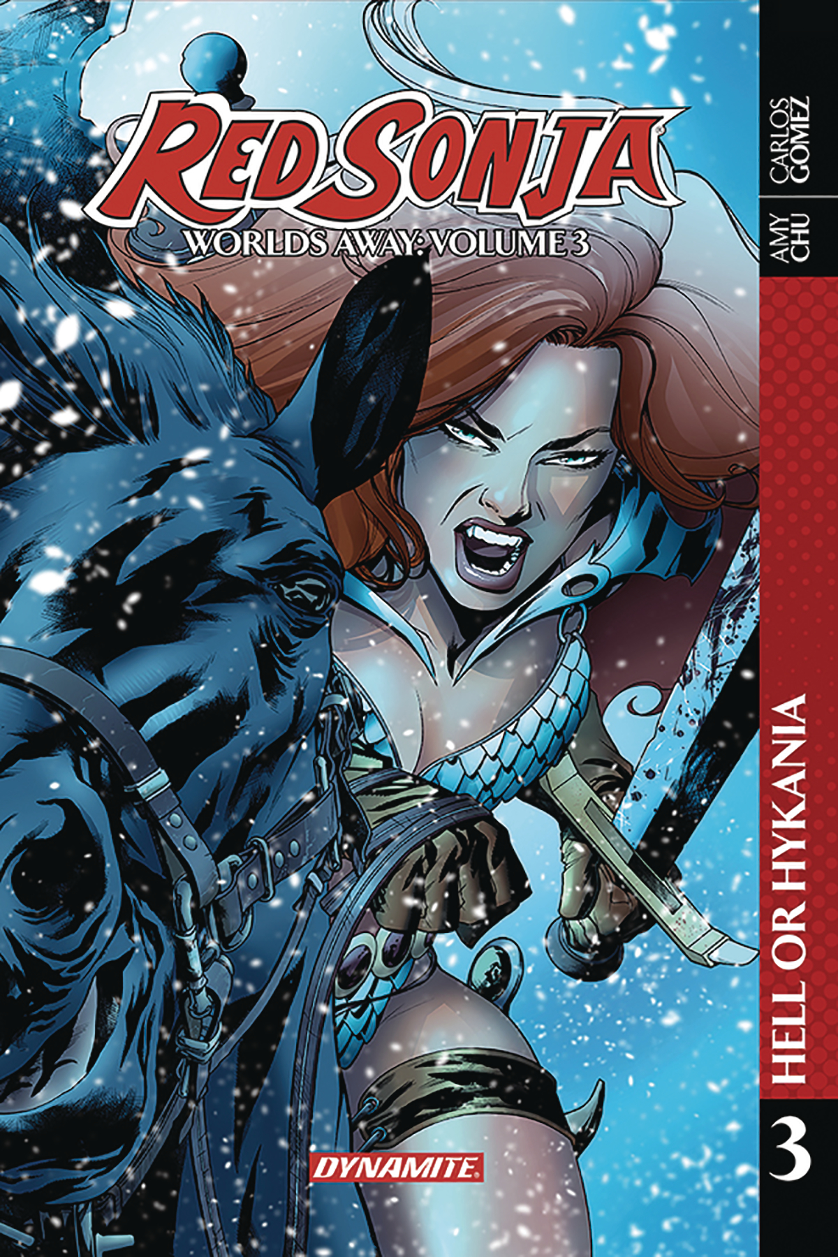 Red Sonja Worlds Away Graphic Novel Volume 3 Hell Or Hyrkania
