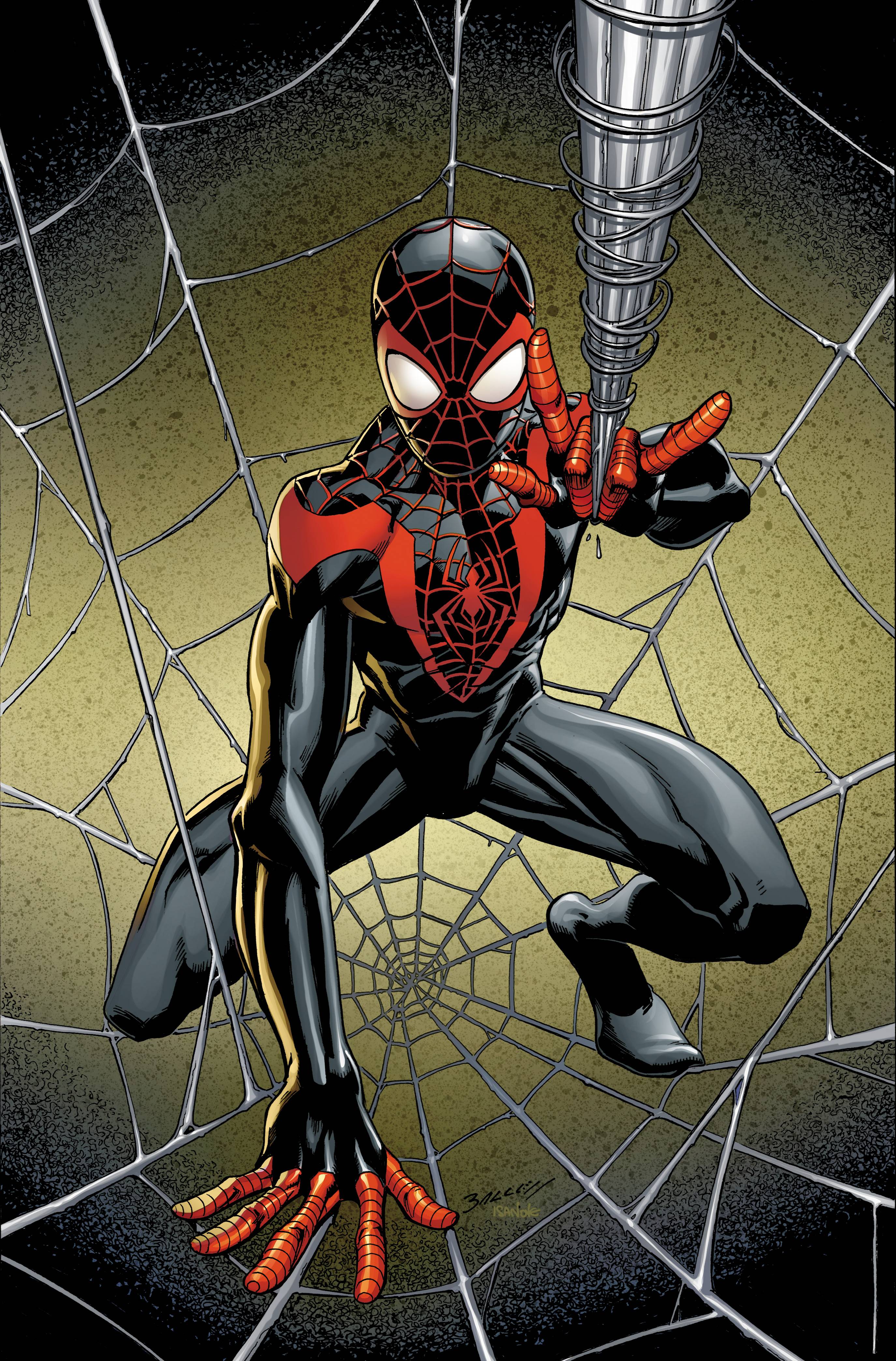 Miles Morales Spider-Man #1 2nd Printing Bagley Variant