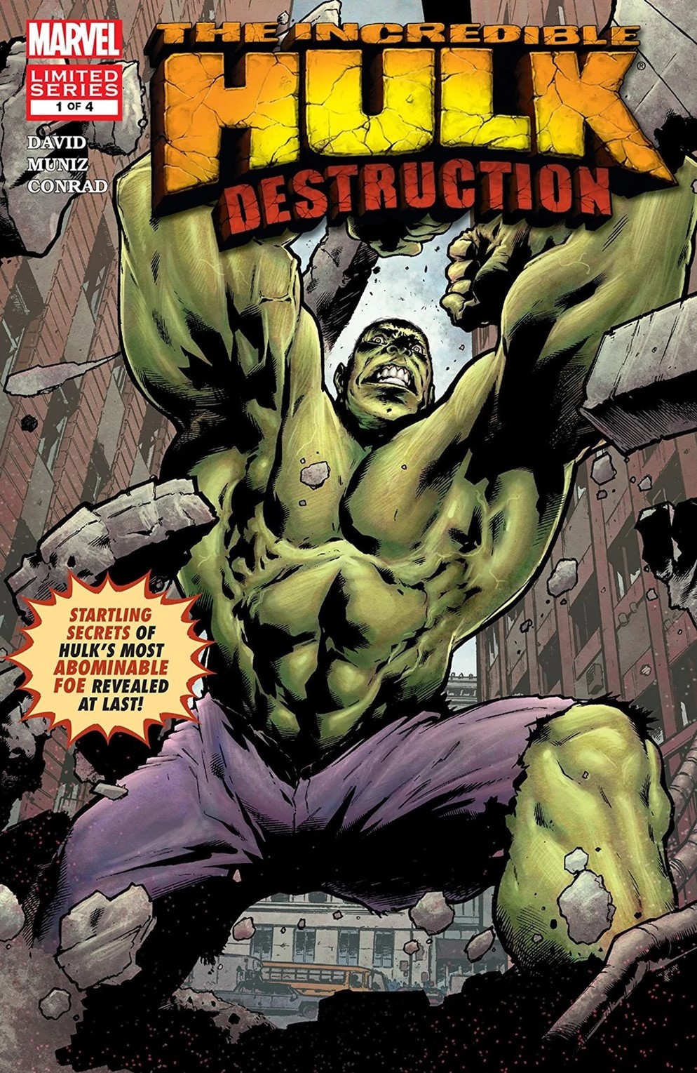 The Incredible Hulk: Destruction Limited Series Bundle Issues 1-4