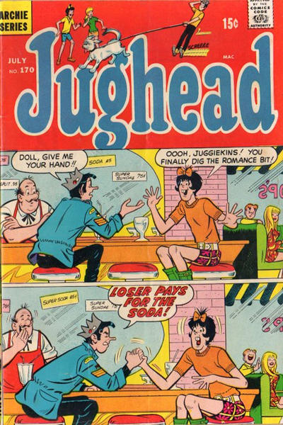 Jughead #170-Very Good (3.5 – 5)